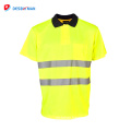 Wholesale high quality custom fashion reflective mesh fabric T- Shirt